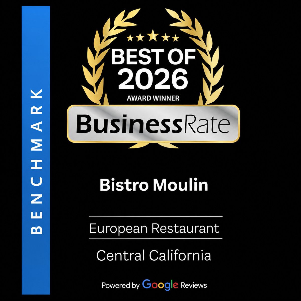 BusinessRate Best of 2026 award winner