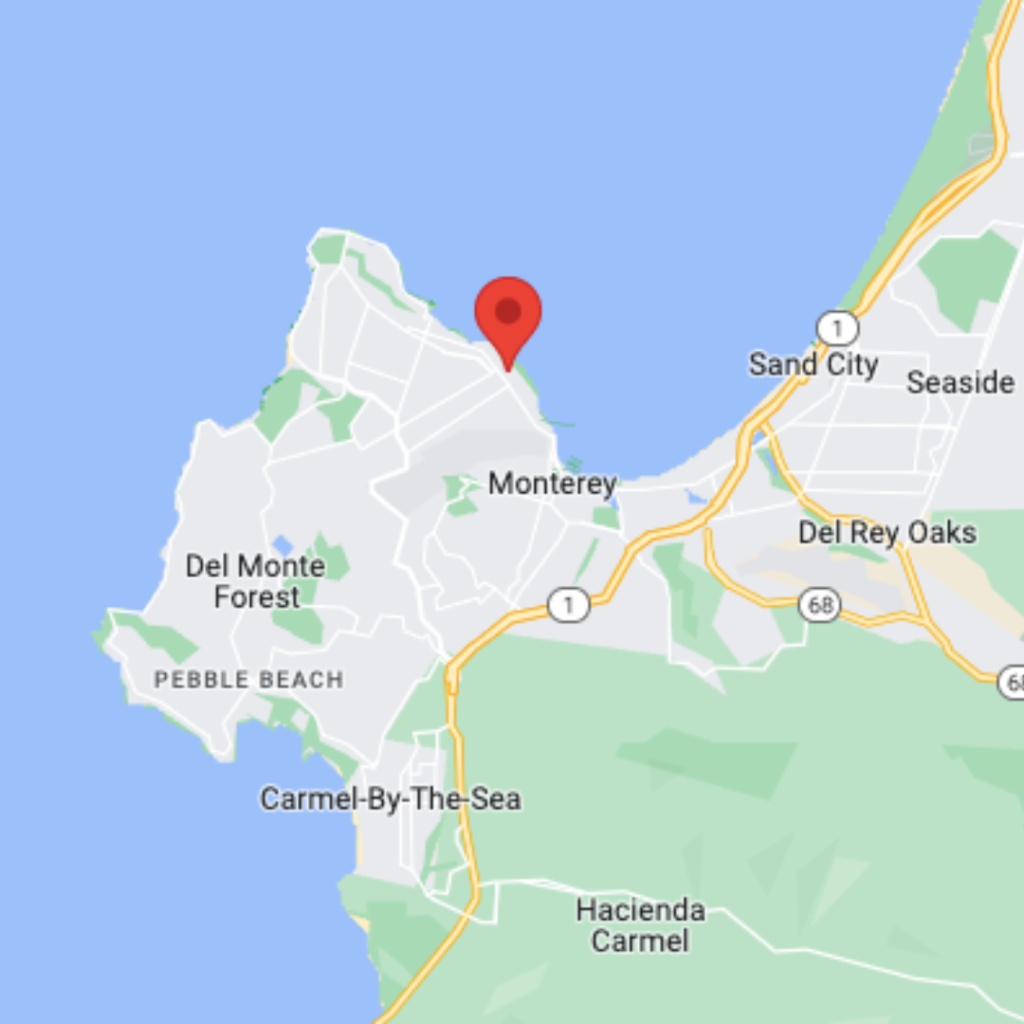 Bistro Moulin, Monterey CA map